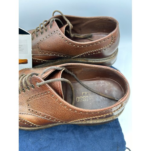 555 - Gents Size 9.5 Loakes, 1880 Chester Style, With Box And Slip Covers.