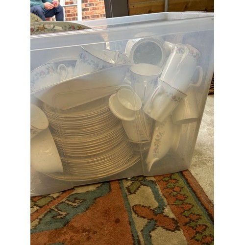 19 - Large Tub Of Mayfair Ceramics Approx 100 Pieces