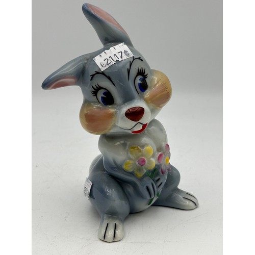 71 - Cute Wade Figure Of Thumper , Standing Just Over 5
