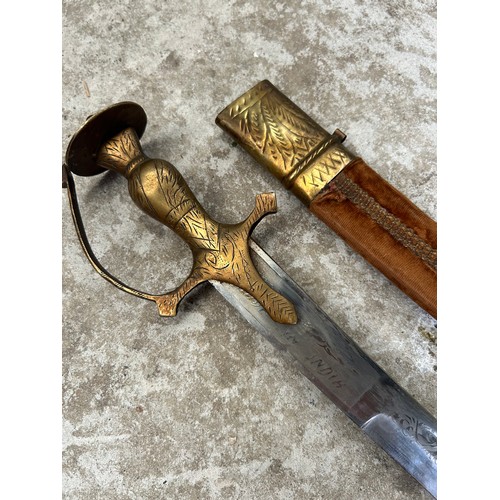 148 - Vintage Sword With Scabbard.