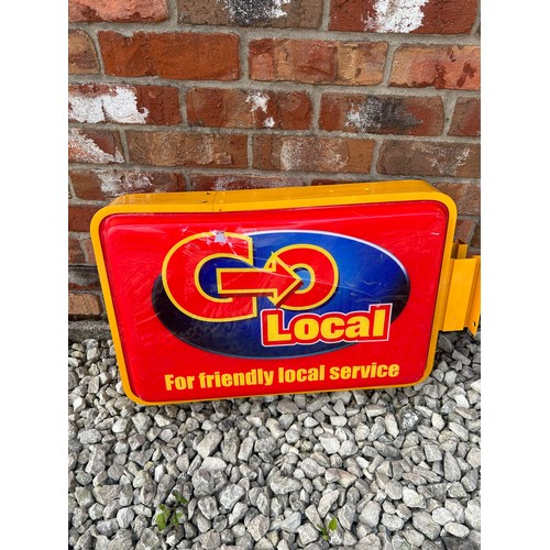158 - Go Local Advertisement Sign 27