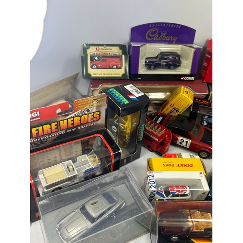 169 - Two Trays Of Collectible Diecast Vehicles To Include Corgi and Dinky