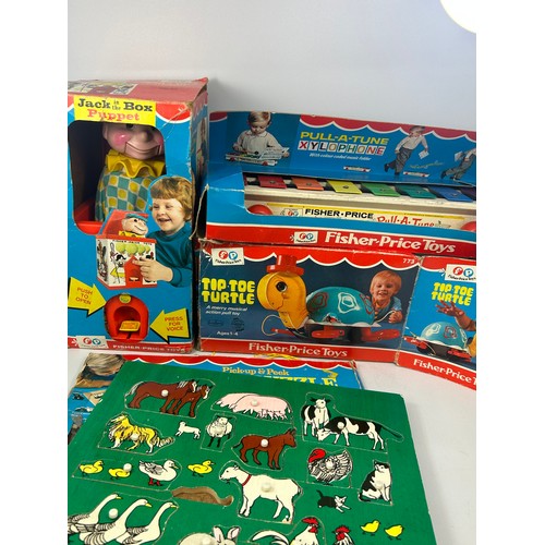 172 - Four Vintage Boxed Fisher Price Toys