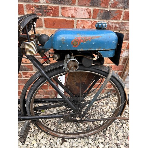 1 - 1959? Vintage Elswick Bicycle  Trojan Mini-motor ‘Gearless Cycle Outboard’, To Include Registration ... 