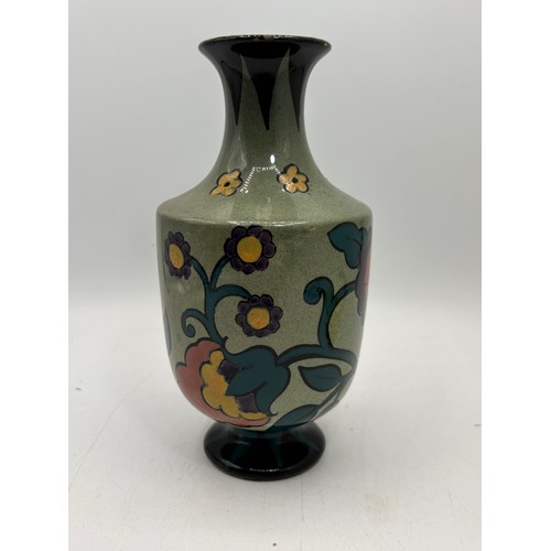 208 - Hand Painted Royal Cauldon Vase Standing 7