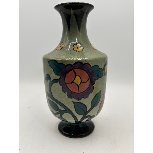 208 - Hand Painted Royal Cauldon Vase Standing 7