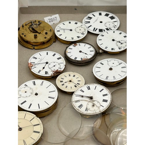 224 - Collection Of Pocket Watch Movements And Spares.