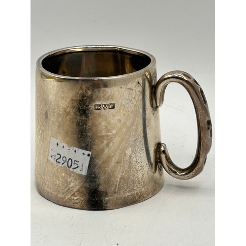 235 - Silver Cup , Hallmark Chester 1922, 72g.