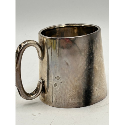 235 - Silver Cup , Hallmark Chester 1922, 72g.