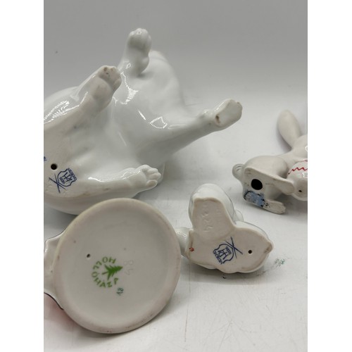 241 - Collection Of Ceramic Rabbit Figures , Tallest 4