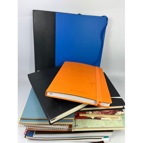 120 - Tray Containing Various Good Quality Unused Notebooks.