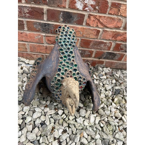 41 - Stone Garden Ornament Bird? 17 x 12