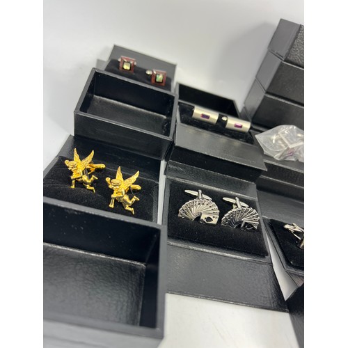 50 - Variety Of New Boxed Cufflinks.