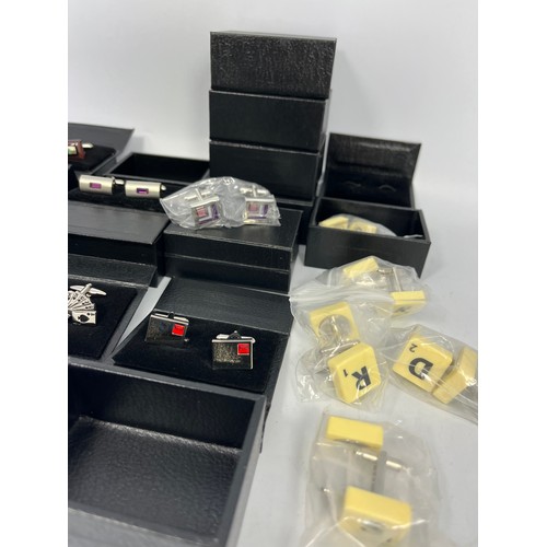 50 - Variety Of New Boxed Cufflinks.