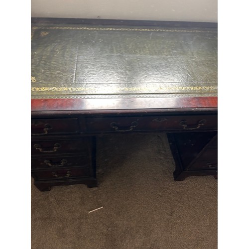 18 - Leather Topped Desk 48