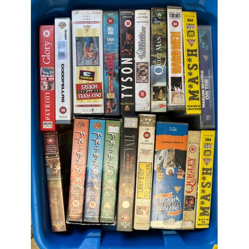 37 - 2 Large Boxes Of Various VHS Tapes