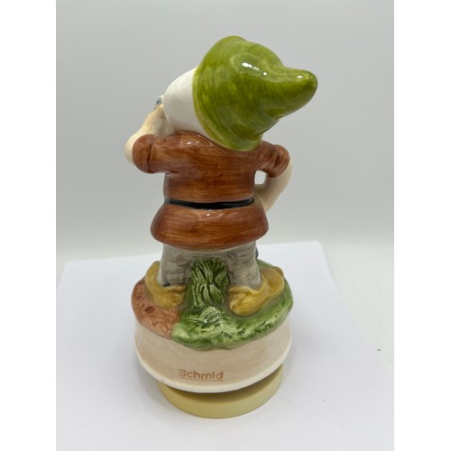 71 - Musical Ceramic “Doc” Dwarf. Stands @ 7”