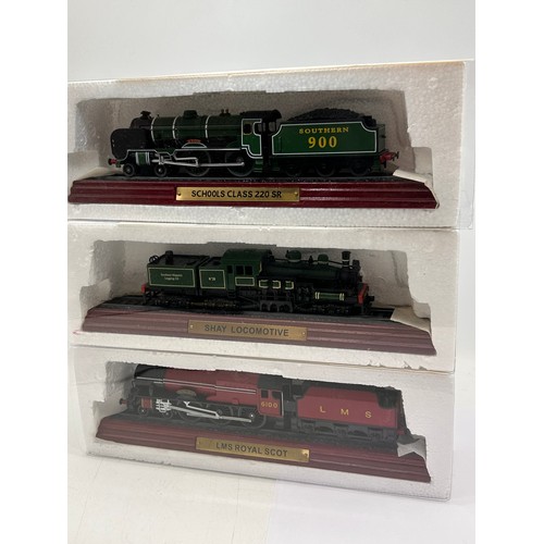 164 - Three Boxed As New Model Locomotives ,10