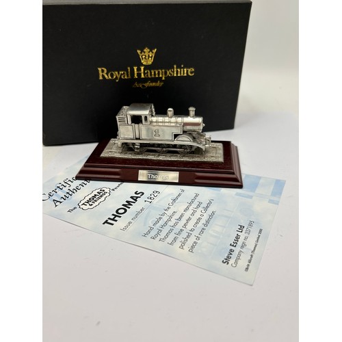 169 - Royal Hampshire The Thomas & Friends Pewter Collection Ltd Edition , Thomas , Boxed With Certificate... 