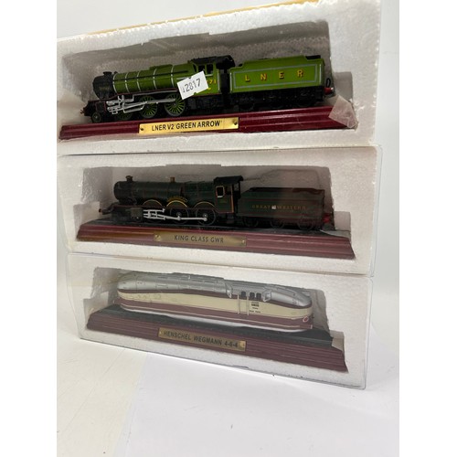 175 - Three Boxed Locomotive Models 10