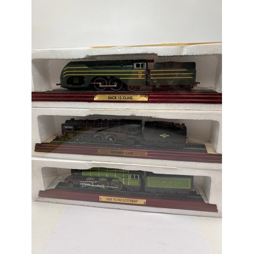 178 - Three Boxed Locomotive Models 12