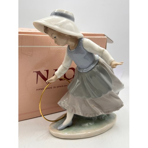 183 - Boxed Nao Figure Of Girl With Hoop, 8