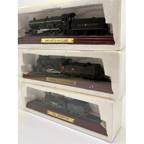 184 - Three Boxed Locomotive Models 10