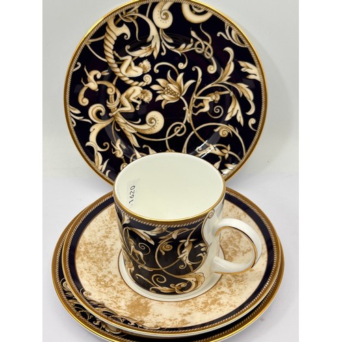 210 - Lovely Wedgwood Cornucopia 4 Piece Set