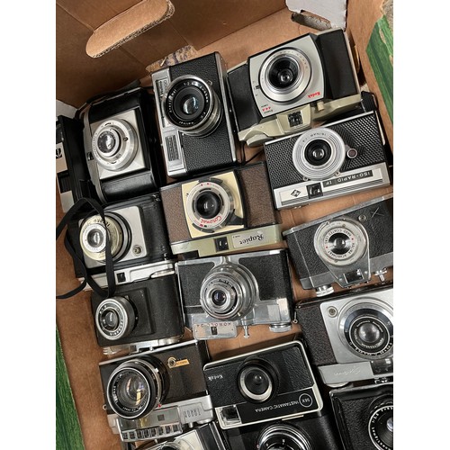 268 - Various Vintage Cameras Including Halina, Kodak Etc.