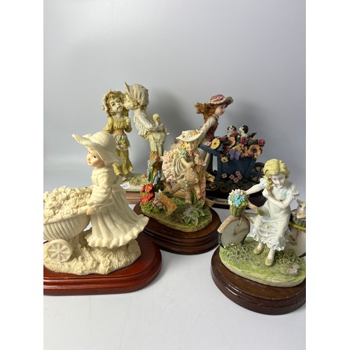 294 - Variety Of Child Figures Including Leonardo Collection.