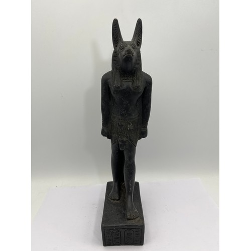 192 - Heavy Egyptian Figure Standing 12