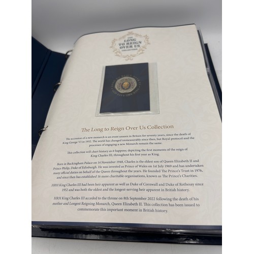 520 - The Land Of Hope And Glory Coin Collection , Over 80 Coins, In Folder.