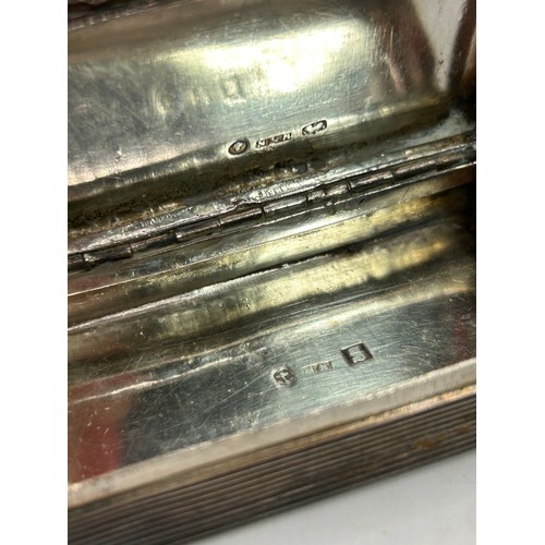 59 - Silver Snuff Box , Birmingham 1841 , Makers Mark N&R, 3