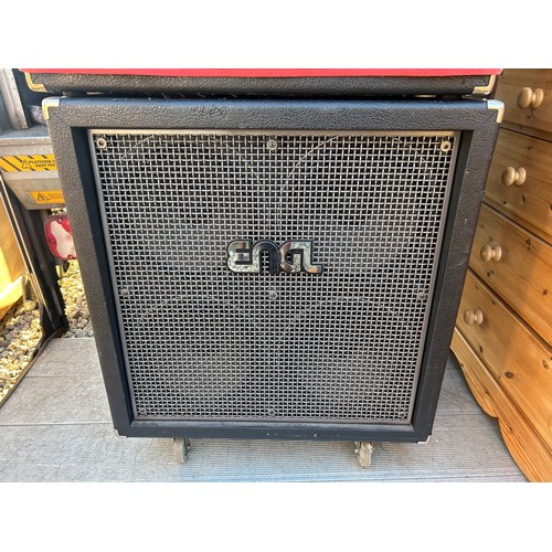 309 - ENGL 4x12 Cab Fitted With Celestion Speakers Metal Grill