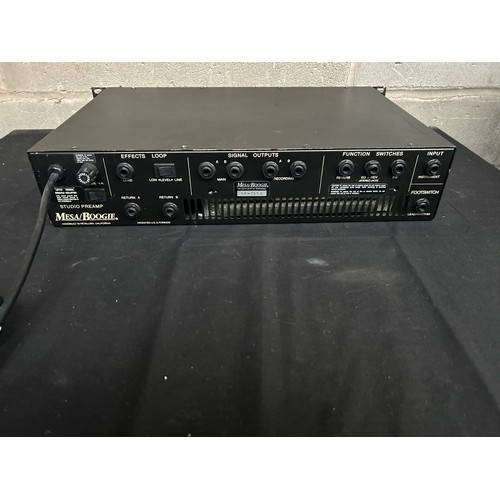 324 - Mesa Boogie Studio Pre Amp Very Rare, Used By Metallica - Prince Etc