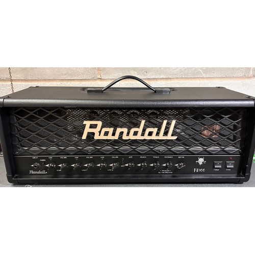 331 - Randall RD 100 Amp , Plus Randall Footswitch. Tube Amp, Serviced Recently Fantastic Condition.