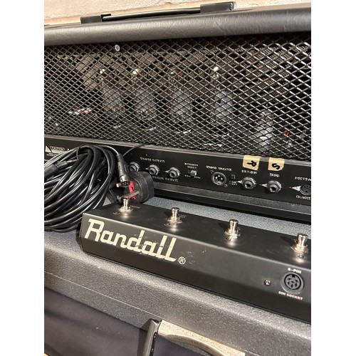 331 - Randall RD 100 Amp , Plus Randall Footswitch. Tube Amp, Serviced Recently Fantastic Condition.