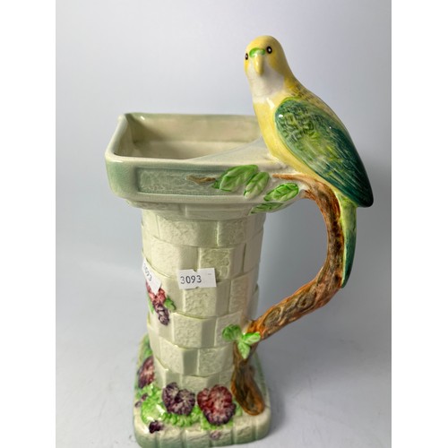 30 - Wade Vase In The Shape Of A Birdbath. Standing 10”