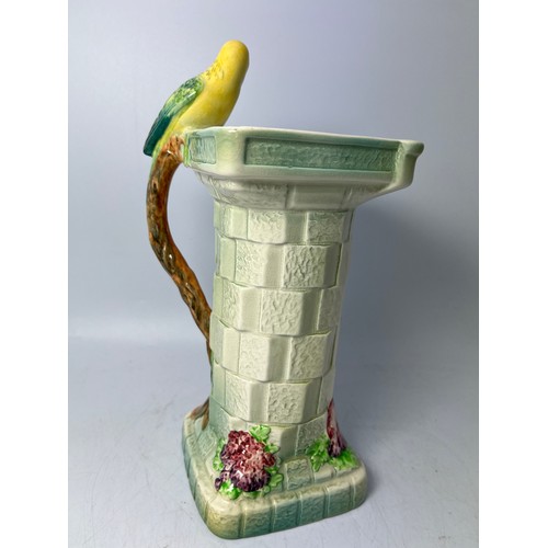 30 - Wade Vase In The Shape Of A Birdbath. Standing 10”