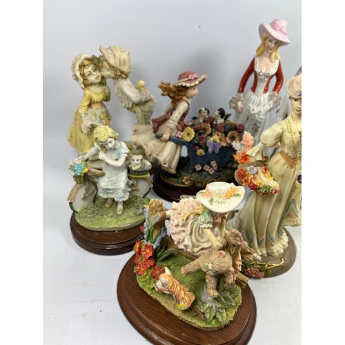 42 - Assorted Ceramic Figurines To Include Leonardo Collection ETC