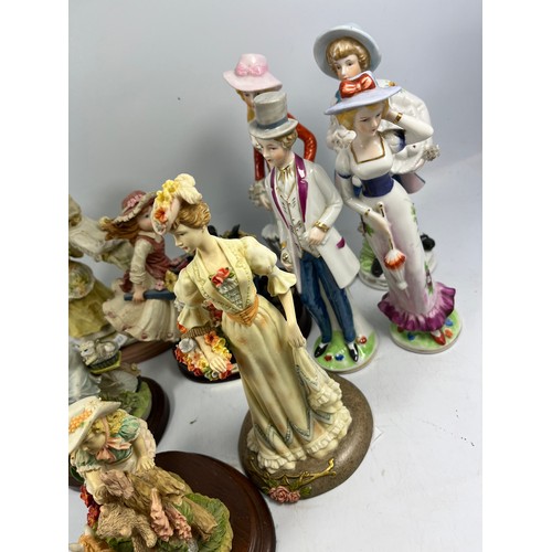 42 - Assorted Ceramic Figurines To Include Leonardo Collection ETC