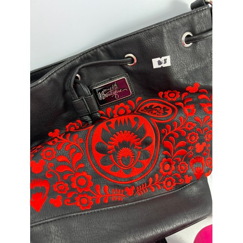 48 - Cross Body Bag By Disney Boutique. Plus Dumbells 2.5lbs