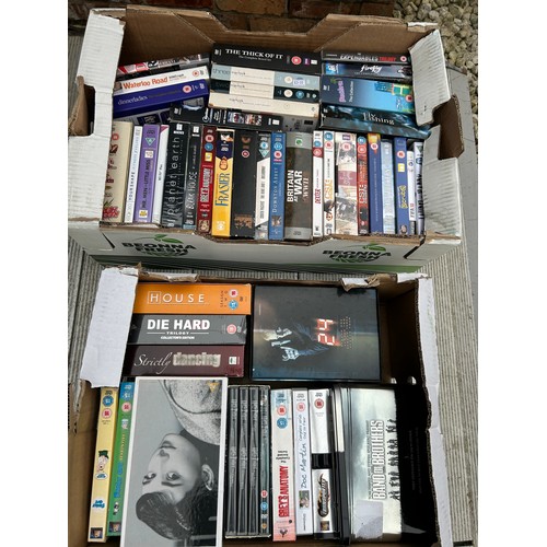 217 - 3 Boxes of Box Set DVD’s