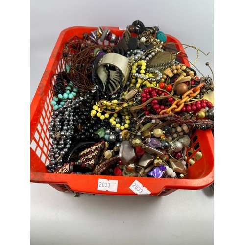 164 - Large Collection Of Costume Jewellery. Mostly Necklaces