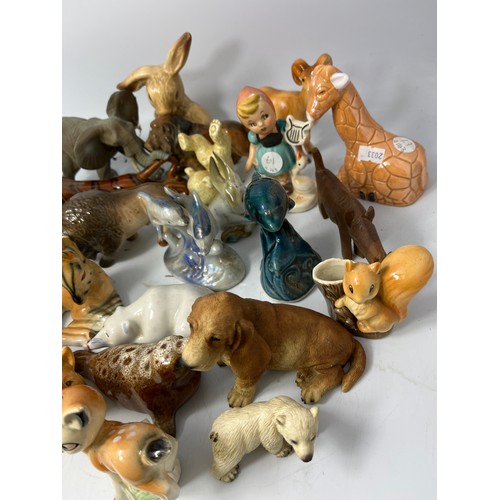 263 - Assortment Of Ceramic Animals.