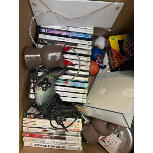 231 - Various Items To Include Pet Accessories, Vases, Xbox Games , etc.