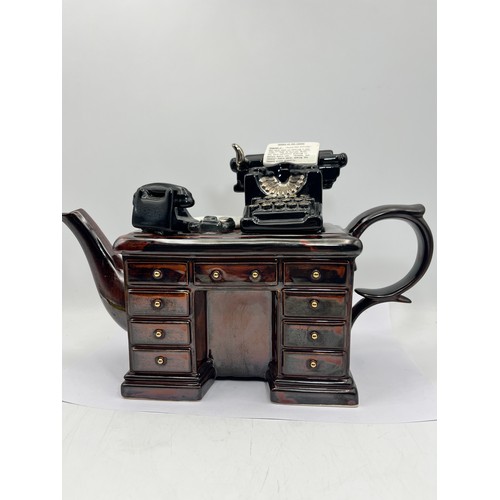 530 - Novelty Desk Teapot By Cardew Designs