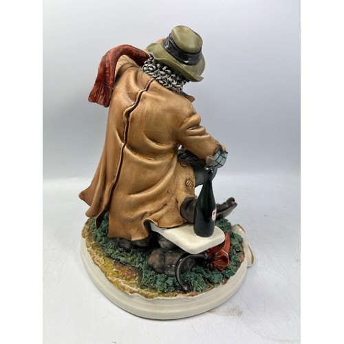 3 - Capodimonte Tramp Figure . Fabulous Detail. 9