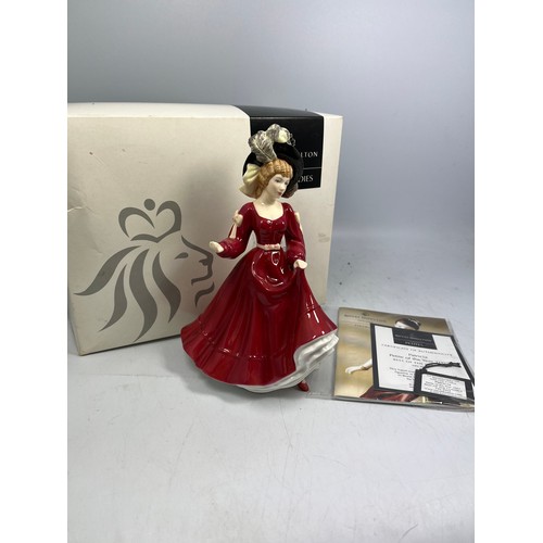 4 - Royal Doulton Pretty Ladies 'Patricia ,Petite Of The Year 2007, Boxed With COA Standing 7