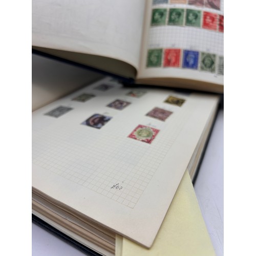 47 - Two Very Interesting Pair Of Stamp Albums , Have Been Previously Valued And Each Page Has A Value, H... 